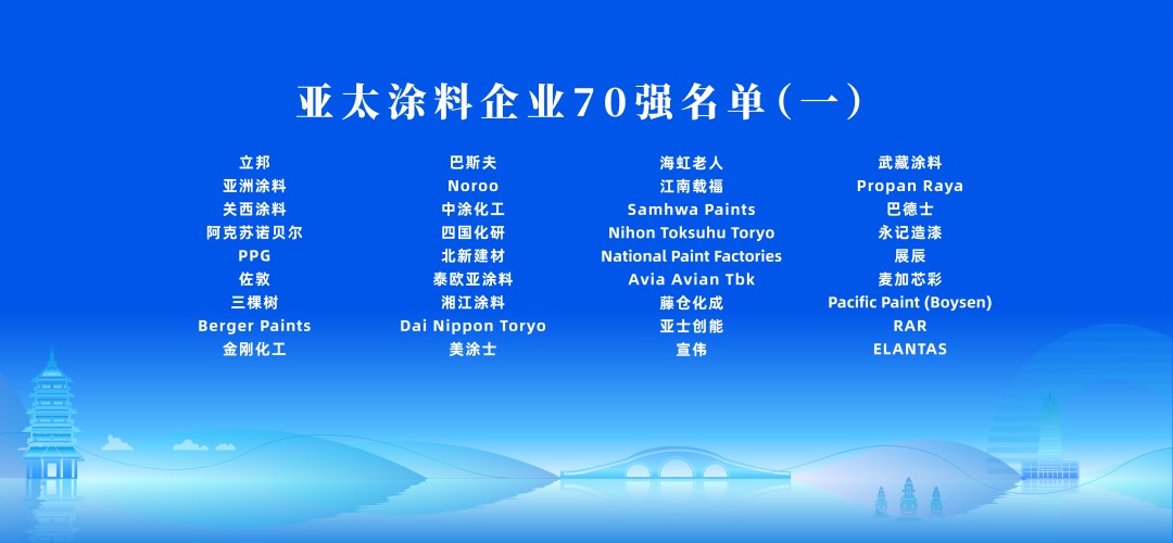1125亞太涂料企業(yè)70強(qiáng)1